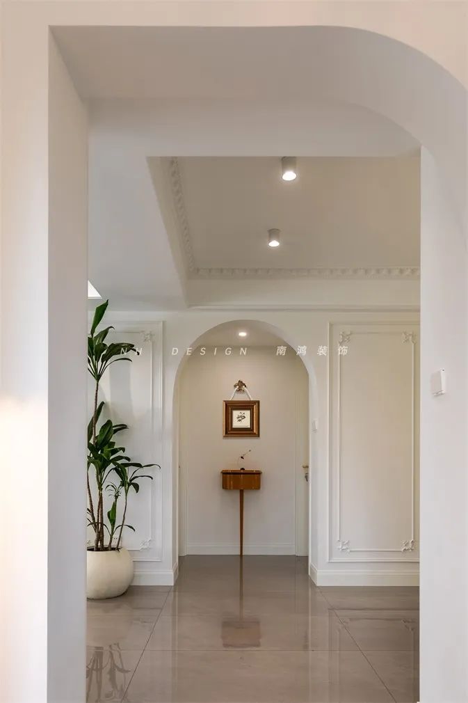 杭州府苑新村104㎡轻法式浪漫家居设计丨中国杭州丨浙江南鸿装饰-36