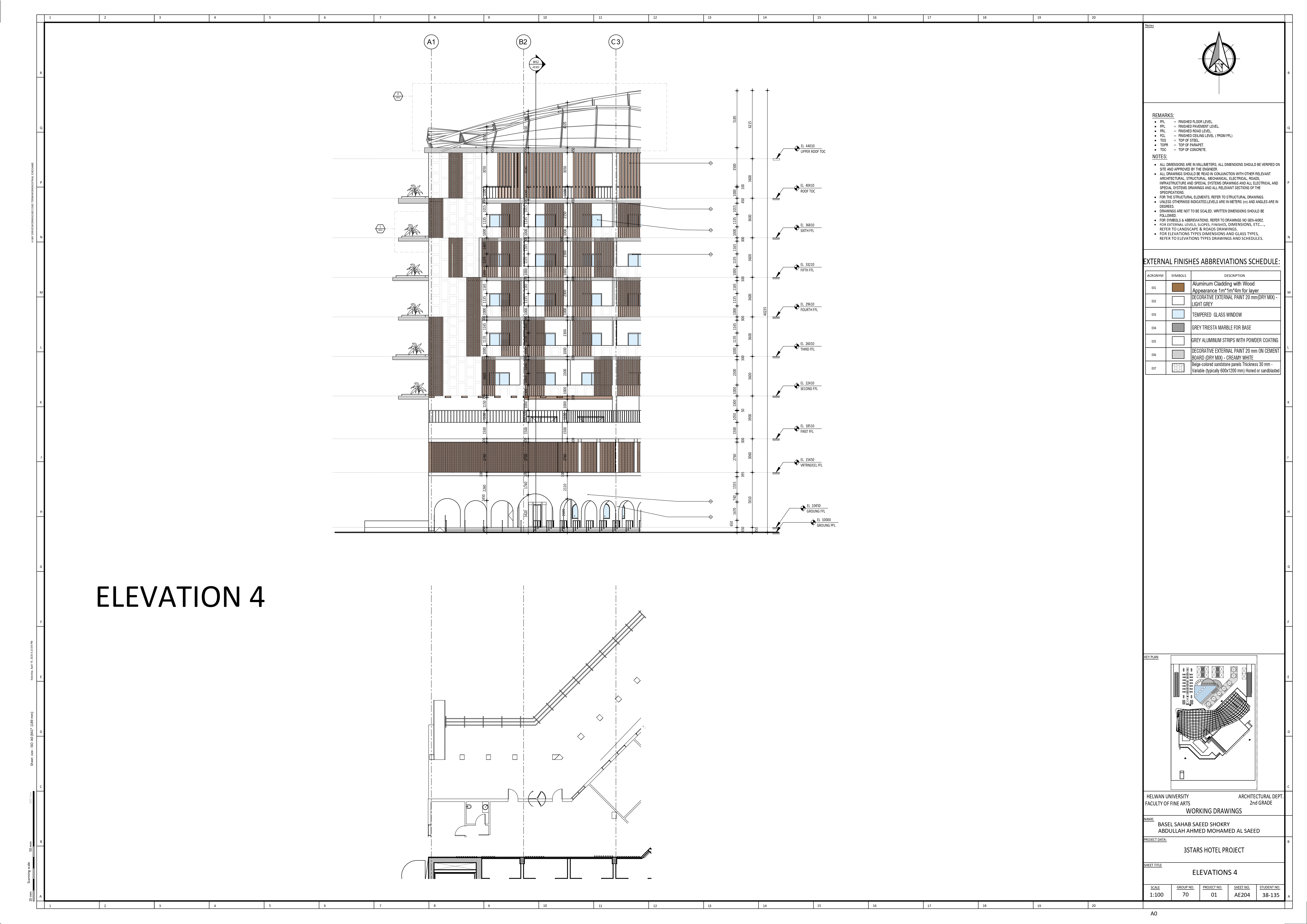 AquaVeil Hotel Working And Technical Insulation Drawing-13