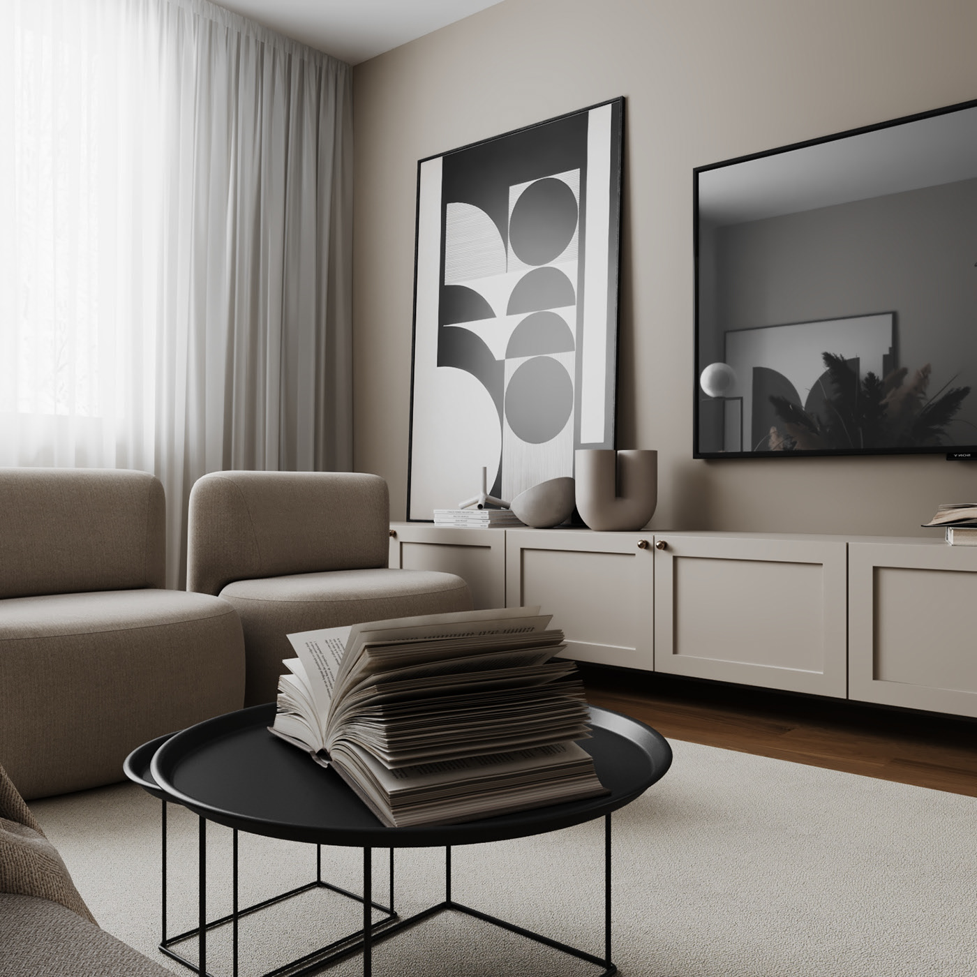 中性色系住宅丨中国-7