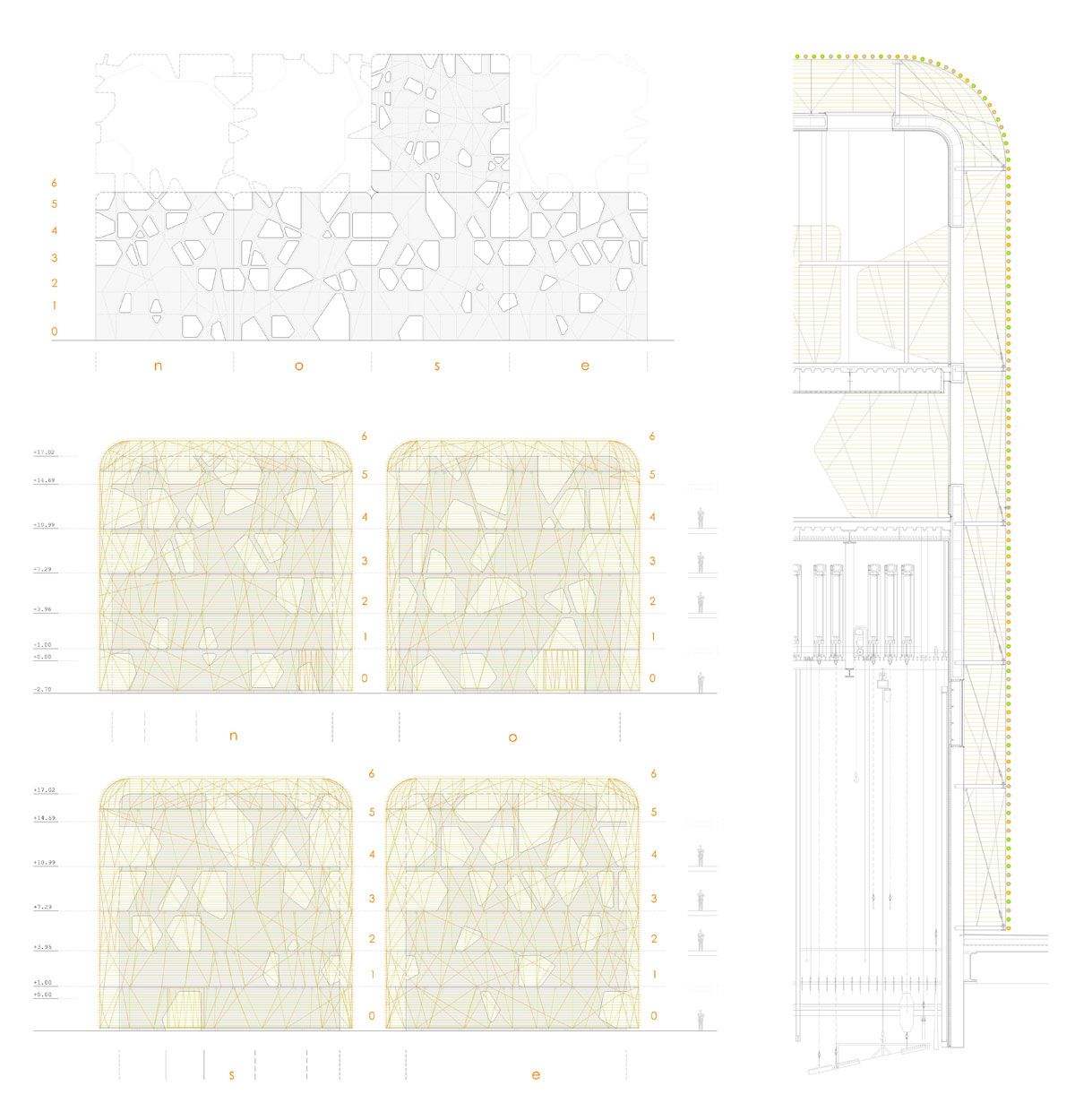西班牙乡村大地上的悬浮会议中心-38