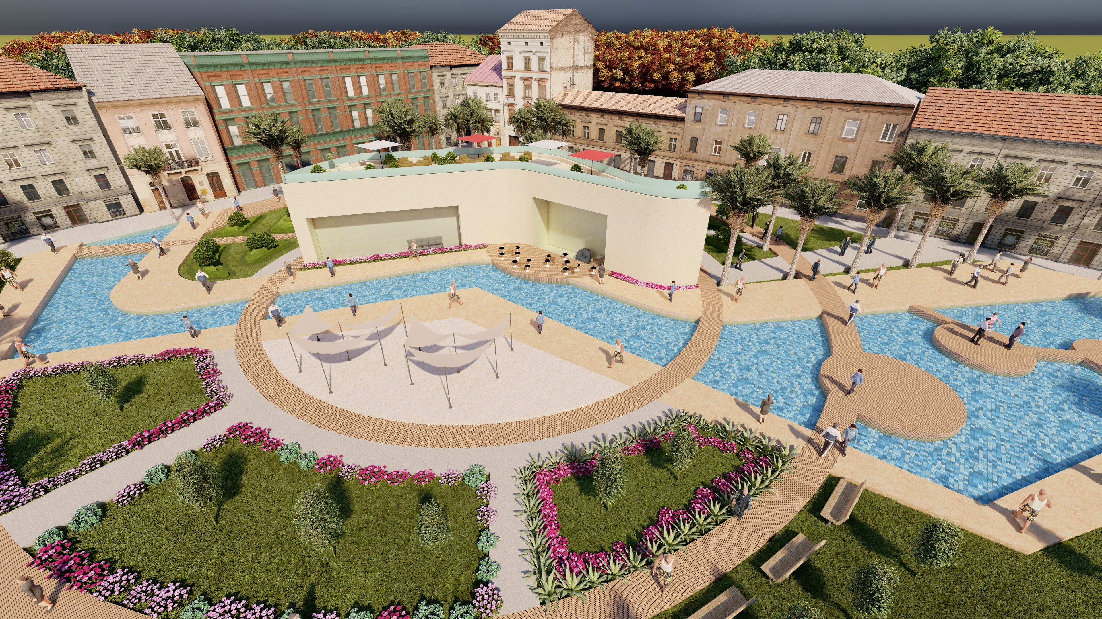 Landscape Auto cad + SketchUp + Lumion-0