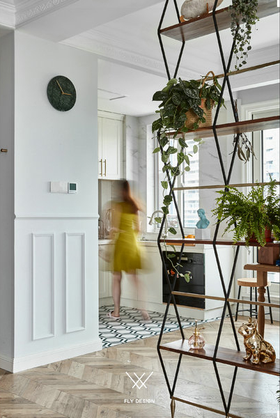 没有想好的Idea——110㎡轻法式住宅  拉菲设计-6