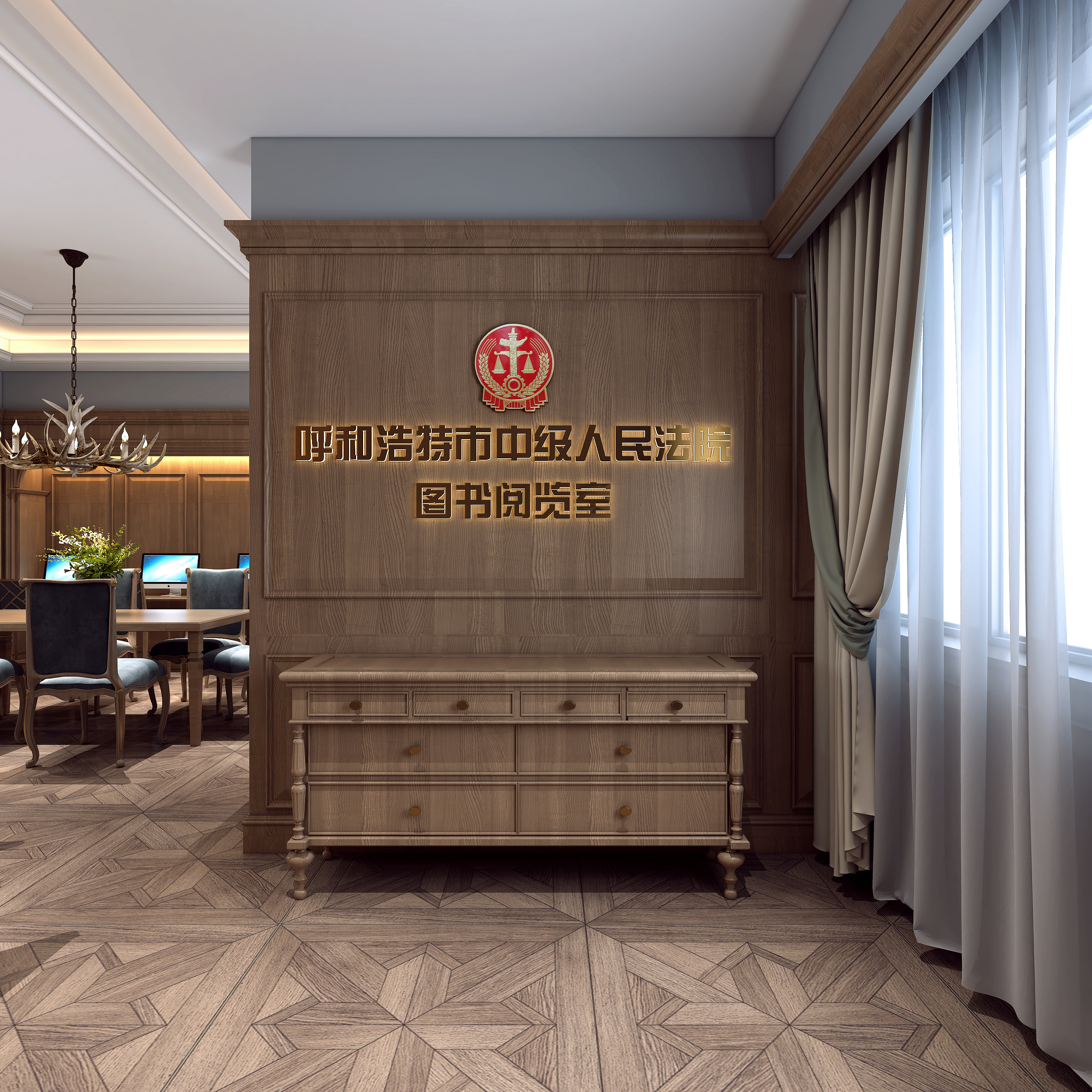 法院阅览室-0