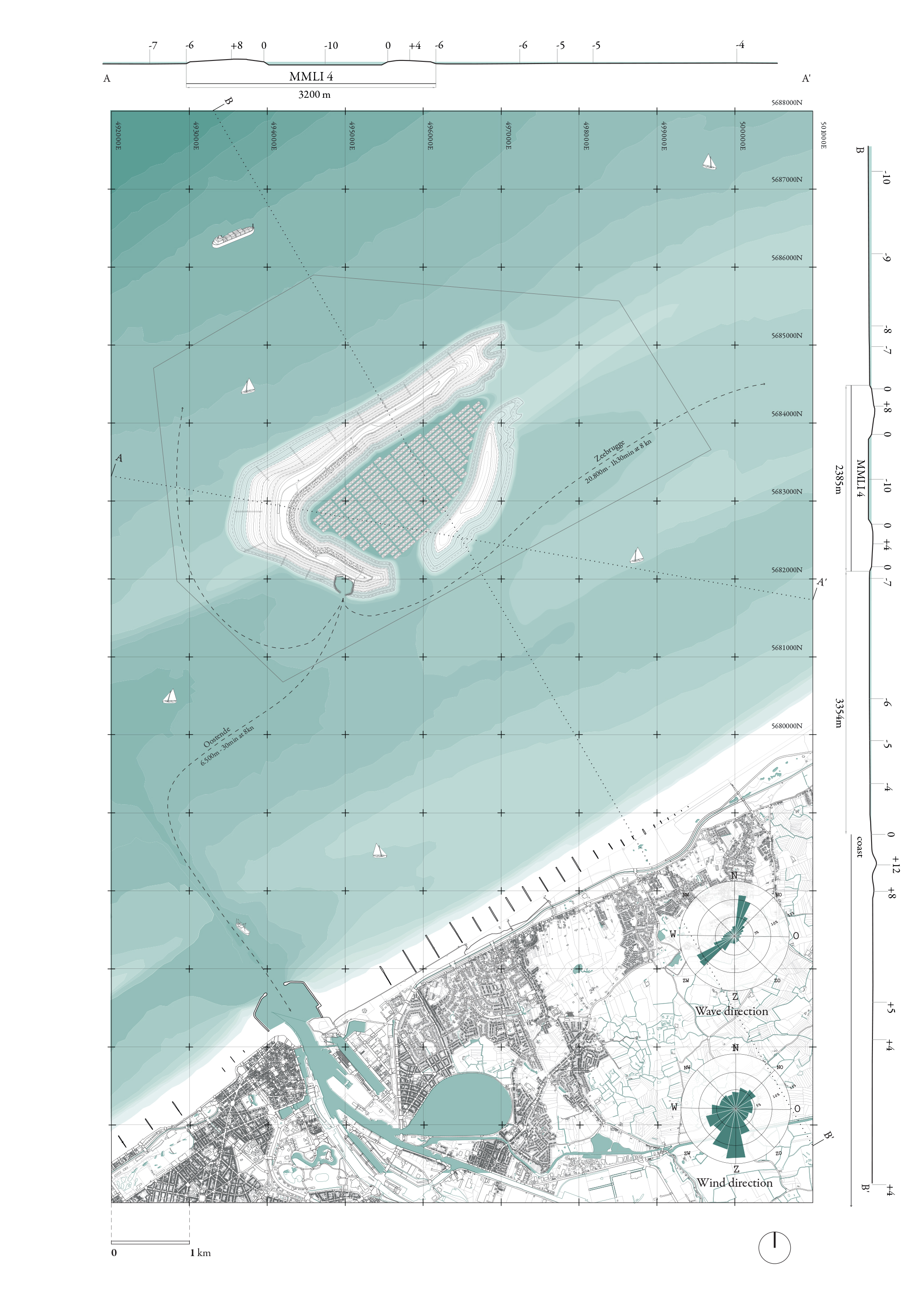 海洋多功能景观基础设施设计丨ORG Permanent Modernity-14