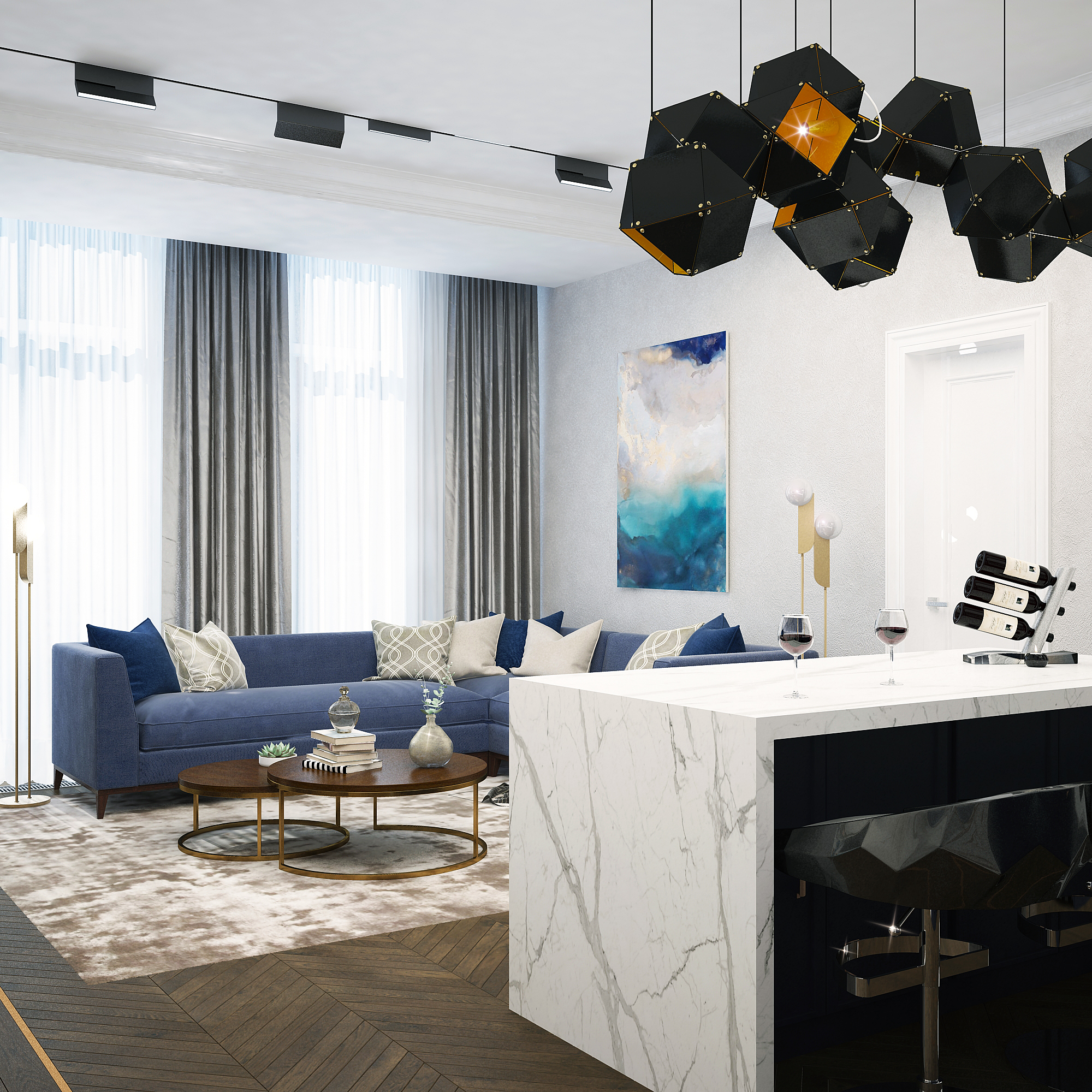 莫斯科城公寓设计项目丨俄罗斯莫斯科丨ARXY公司-4