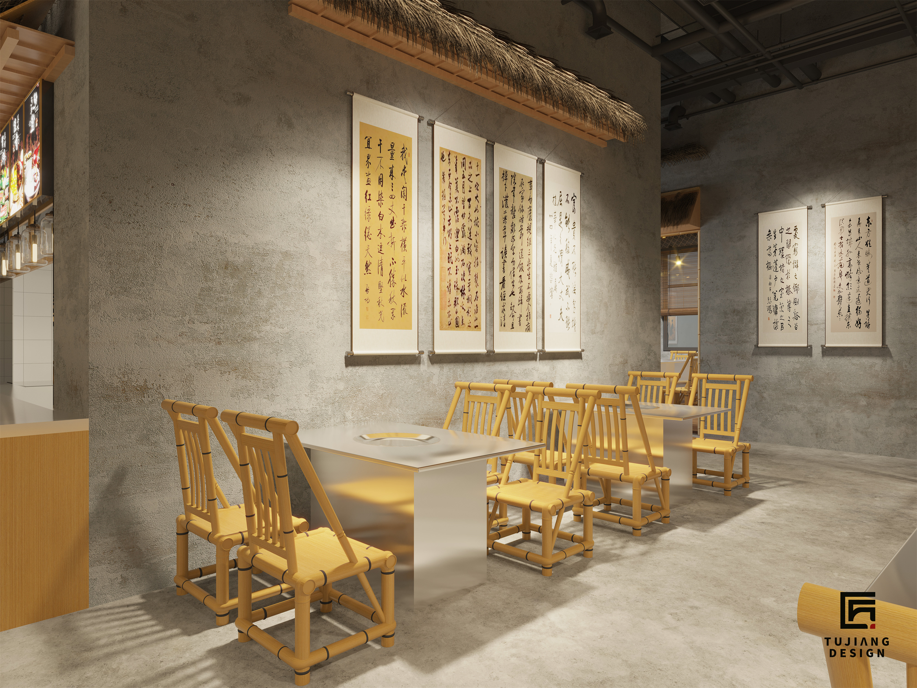 火锅店设计——精致感与烟火气之间的融合-1