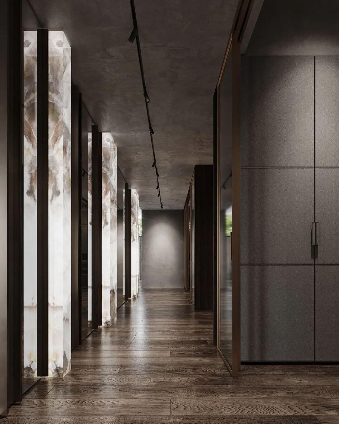 灰色奢华 · 1300㎡大宅设计丨IQOSA Architect-61