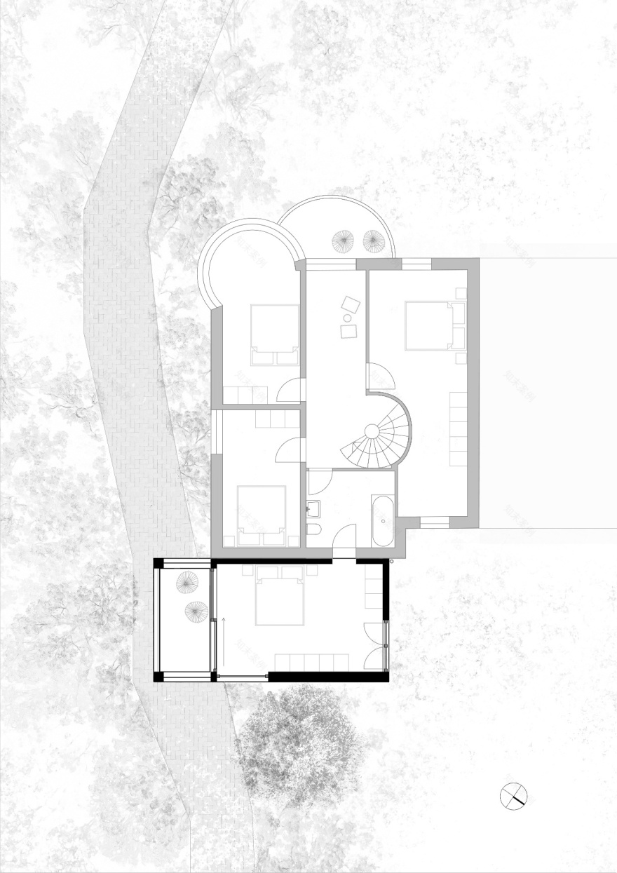 桑嫩温克尔住宅丨德国莱比锡丨Carolus Zschieschang-32