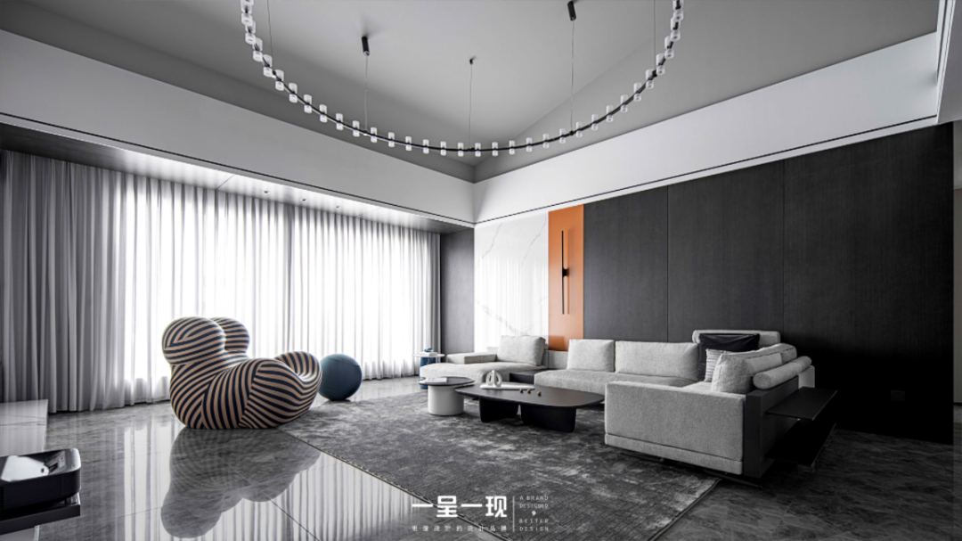 橙意盎然 · 现代轻奢私宅的设计魅力丨中国长春丨鸣谷设计,一呈一现-53