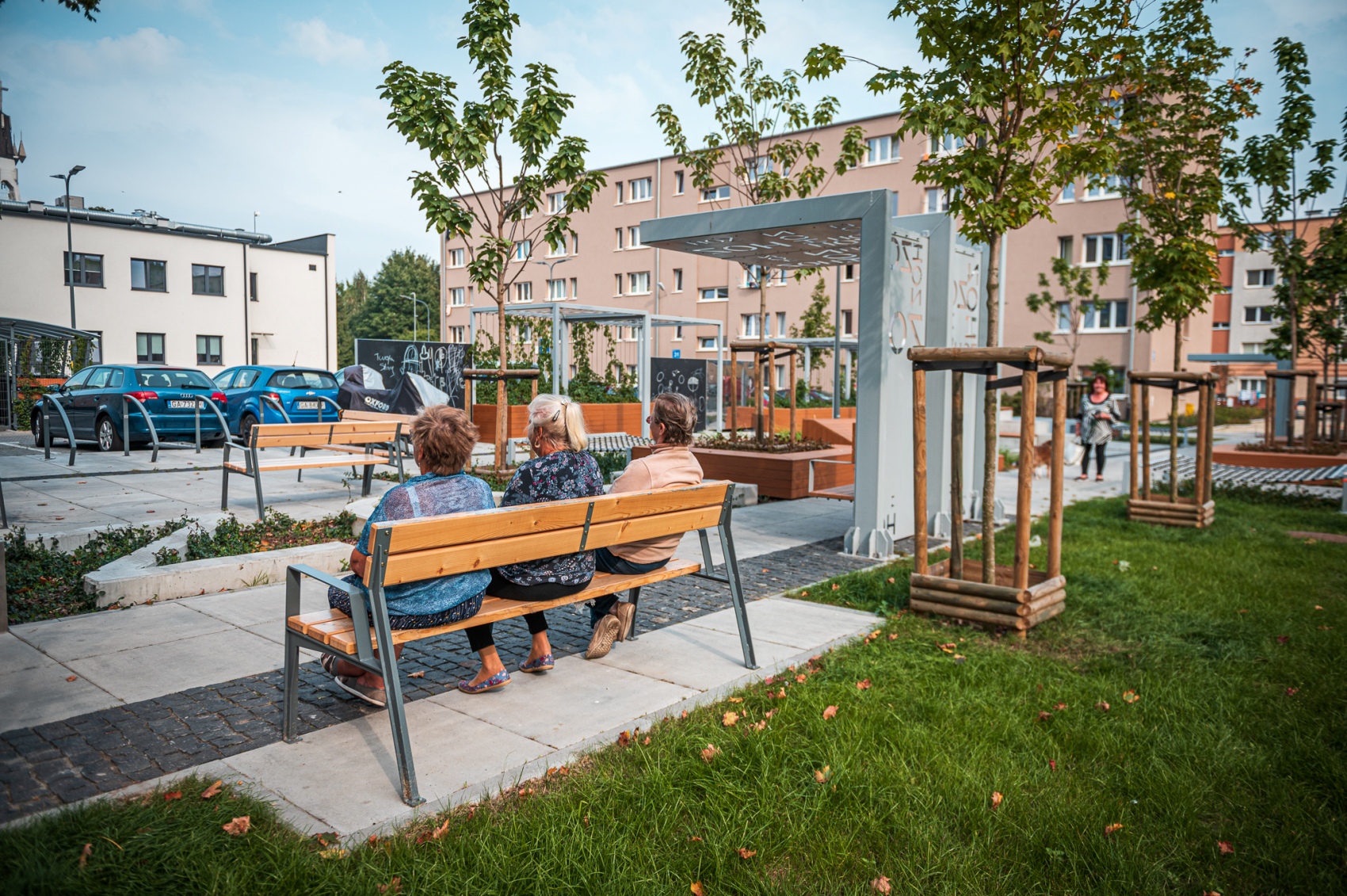 Zamenhofa  Opata Hackiego住房小区庭院改造项目-17