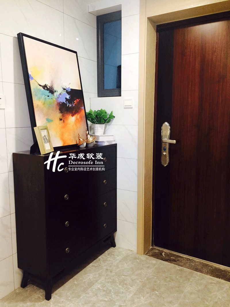 【华成美域设计】禧悦湾样板间F1-42㎡ 北海假日-8