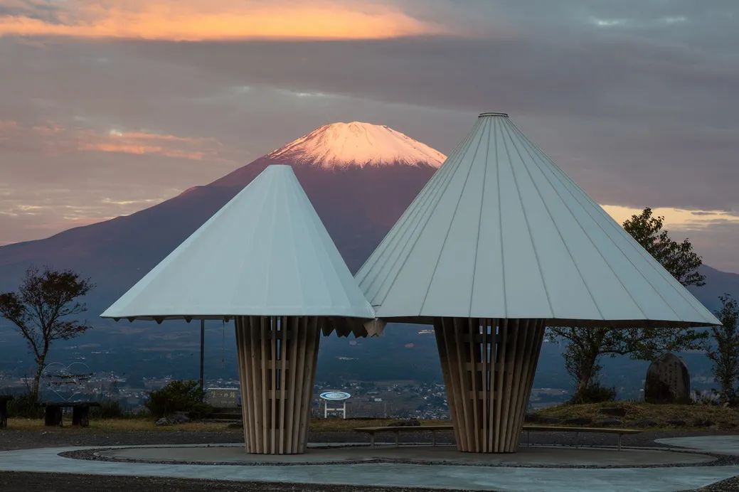 富士山下的伞之亭丨日本静冈丨隈研吾设计团队-7