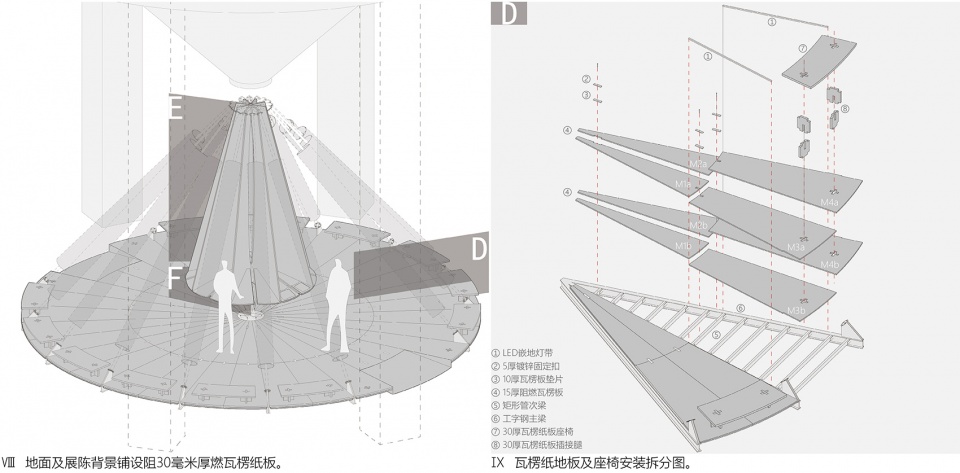 时光沙漏 · 倒锥形米漏下的临时展台丨中国上海丨裸筑更新建筑设计事务所-97