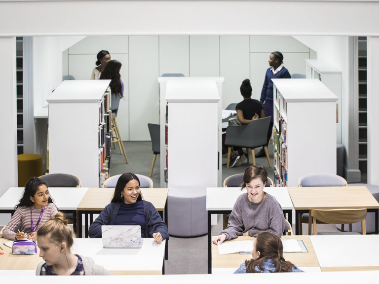 Northwood College For Girls Library Design - Envoplan-11