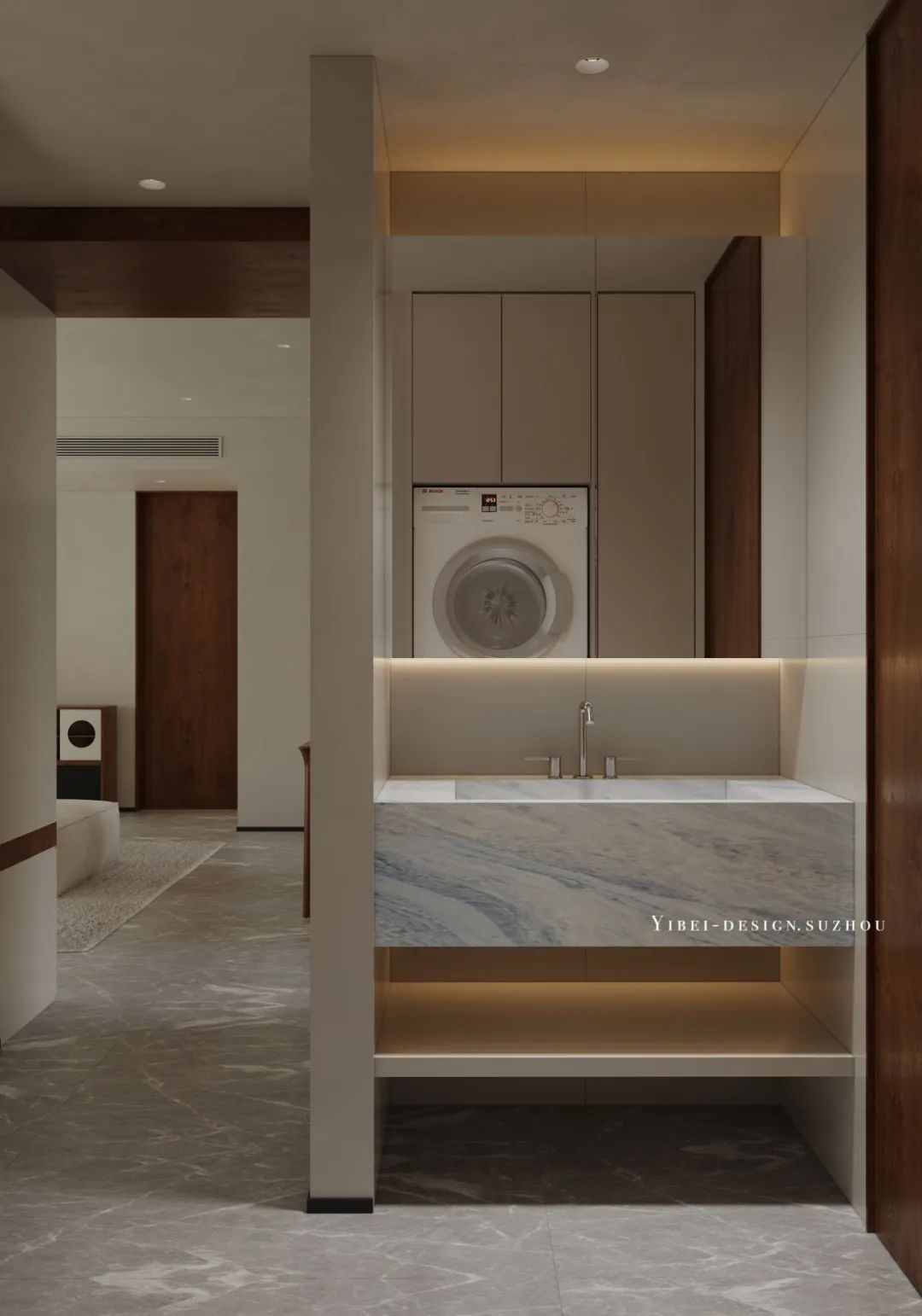 原木之韵丨家装设计丨中国苏州丨YIBEI DESIGN-20