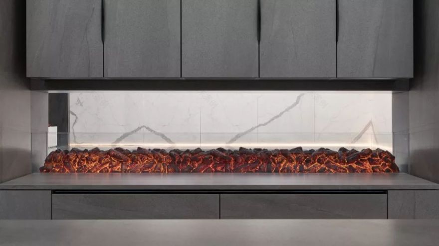 诗连达岩板展厅 | 山水意境,人文艺术的空间表达-19