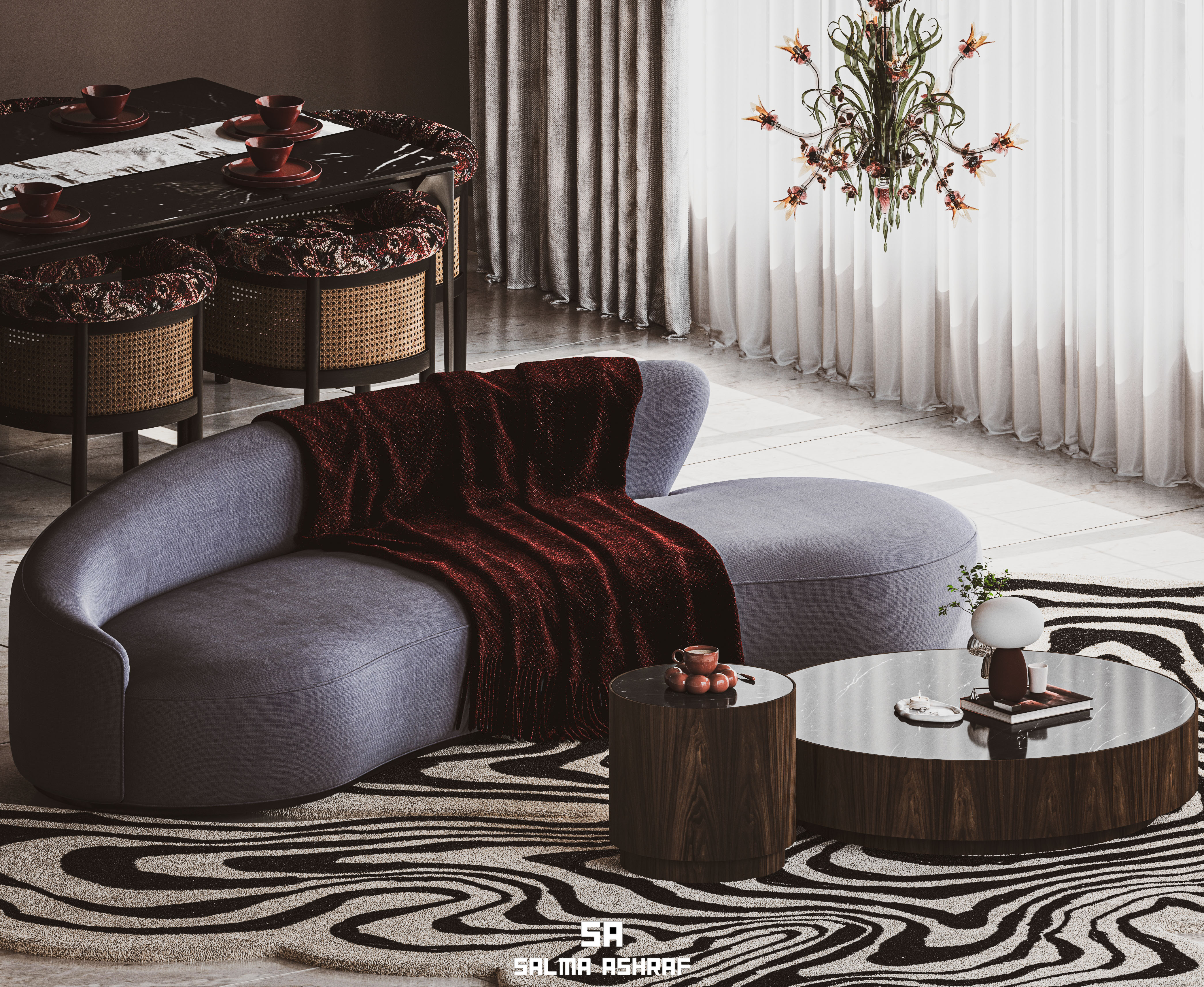 现代装饰艺术风格的居住空间-2