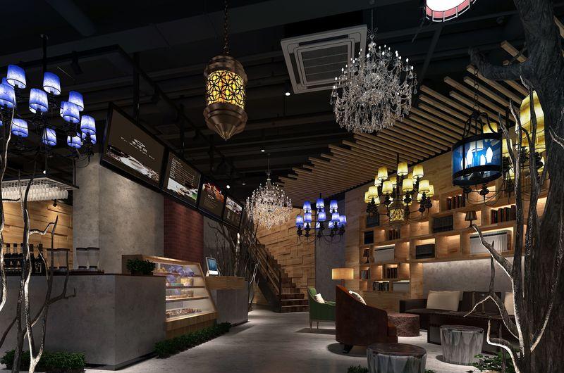 广州漫咖啡厅丨中国广州-9