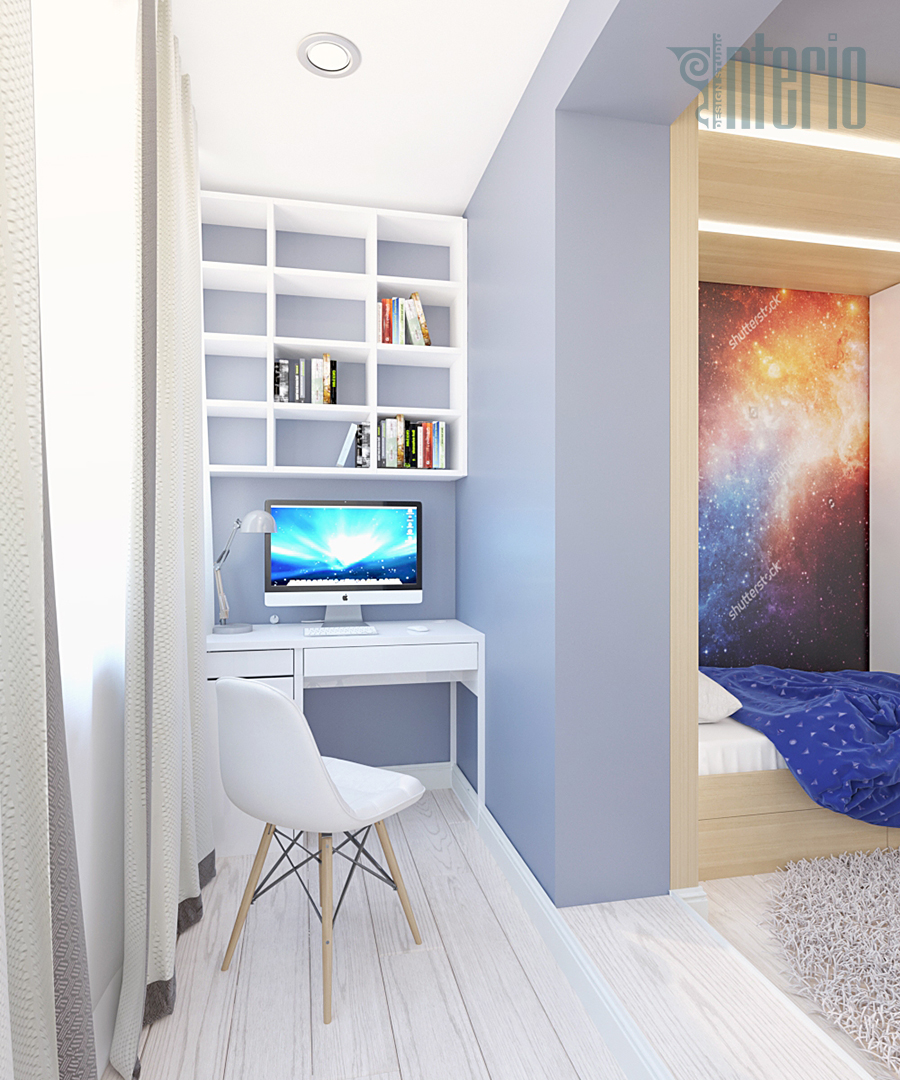 95平米公寓室内设计项目丨俄罗斯诺夫哥罗德丨INTERIO设计工作室-37