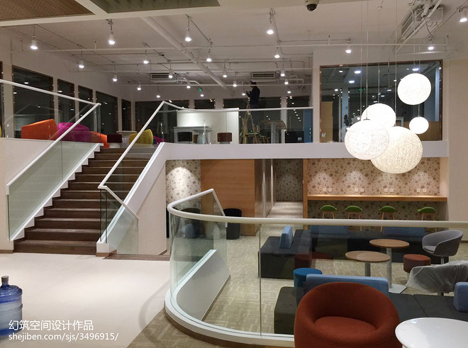 深圳中联地产总部办公空间装修案例丨中国深圳-14