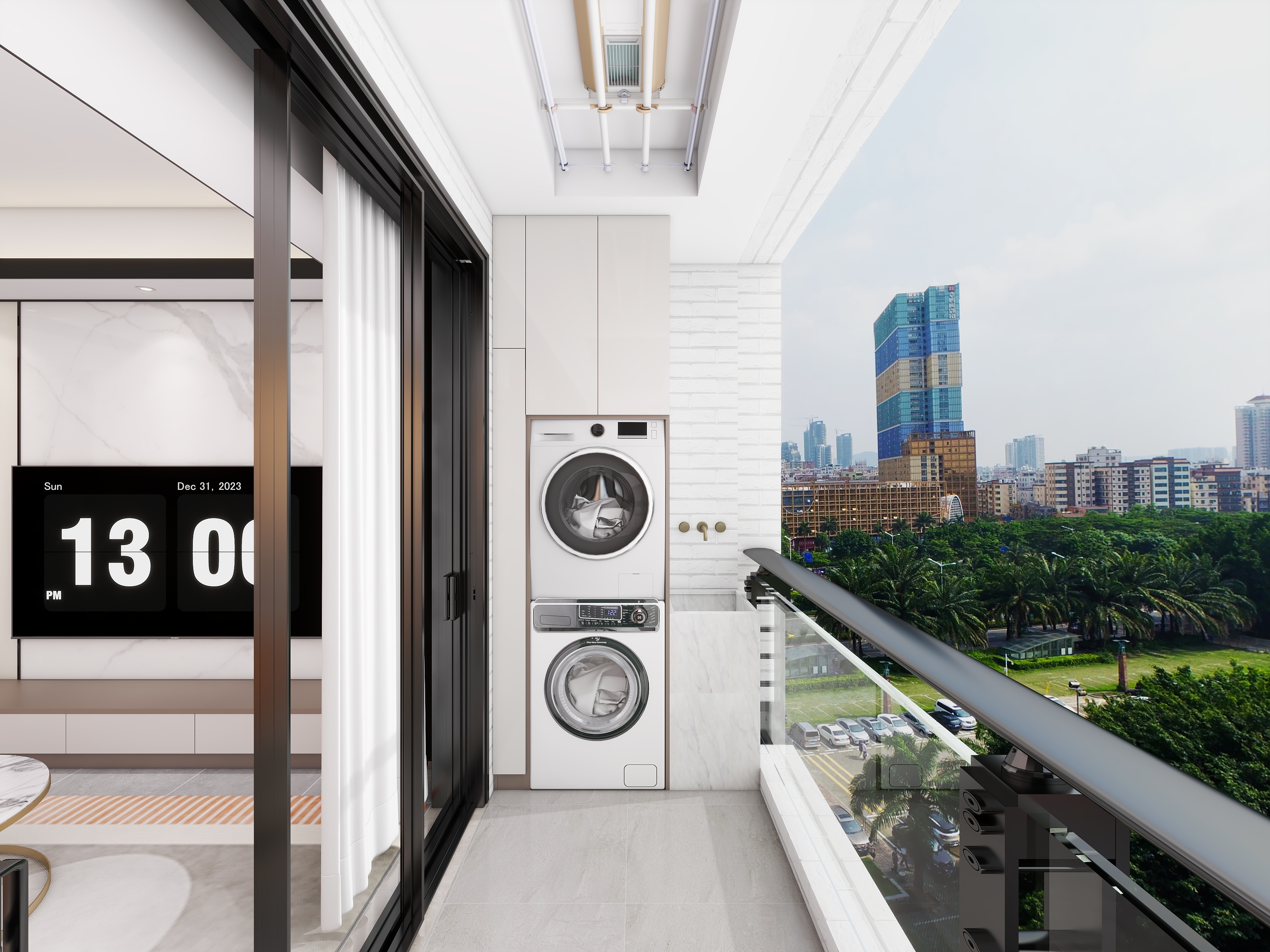 四川成都龙光天瀛（117平方现代简约四居室）-25