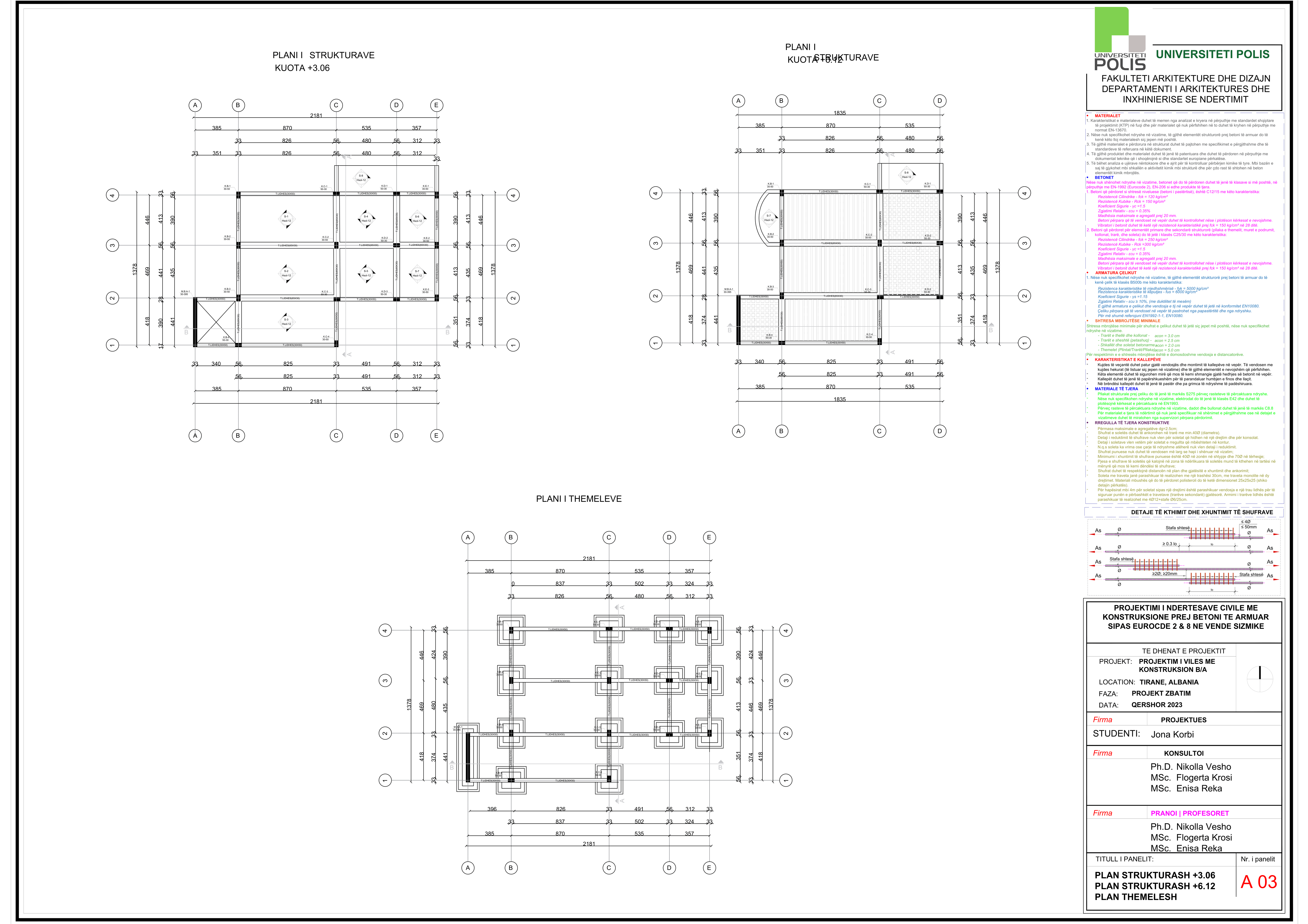 Projektimi i ndertesve civile sipas Eurocode - 2023-3