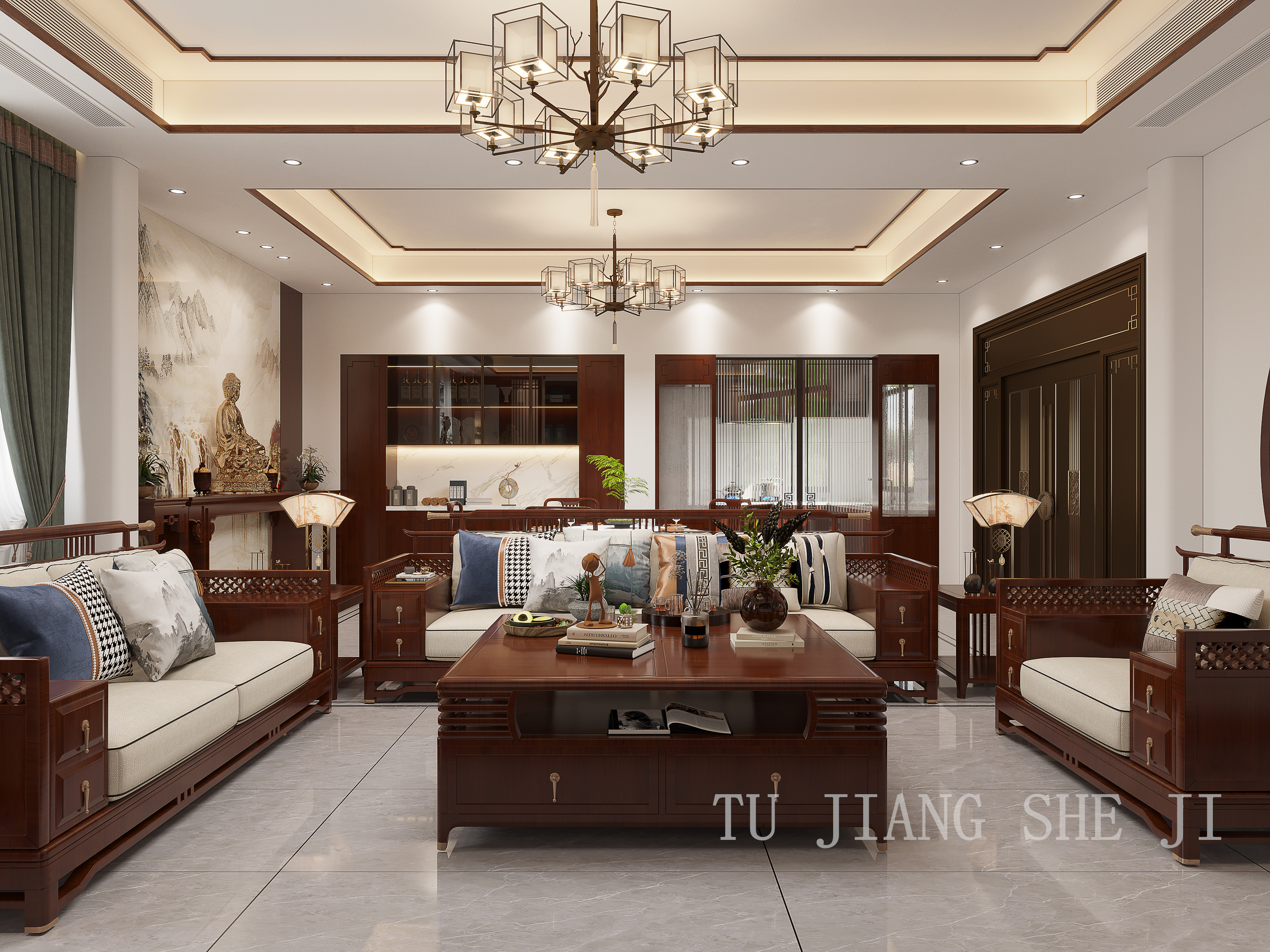 既有中式的沉稳色，也有千年传承的活力感-6