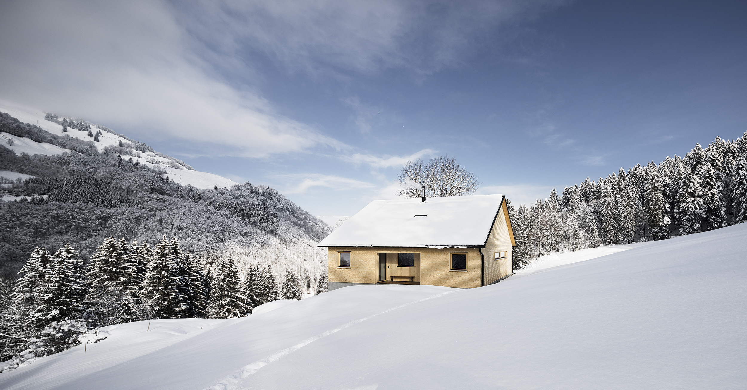 Vorsäß 木屋的创新设计-13