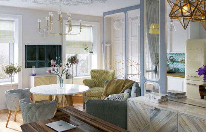 家庭两居室公寓设计-3