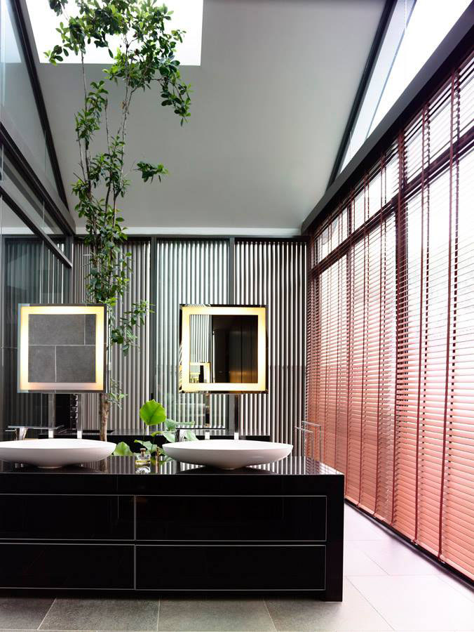 豪华别墅 现代风格新加坡开放式空间的现代住宅设计-5