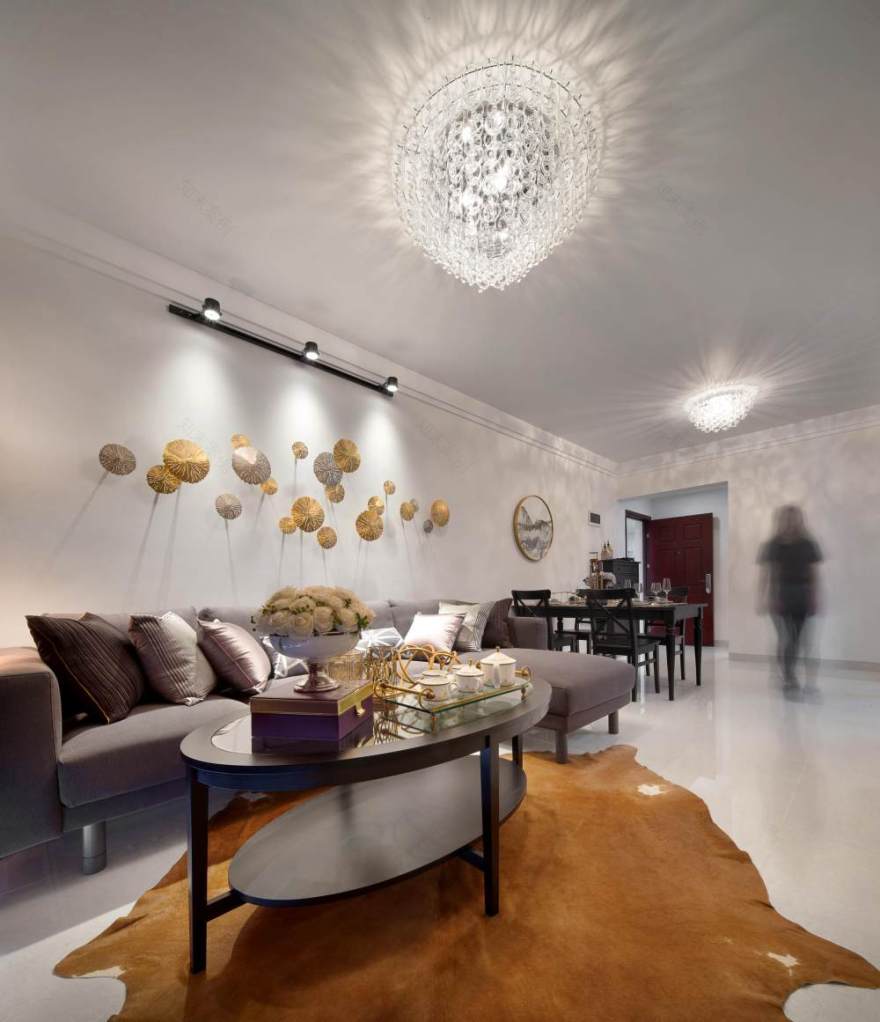 深圳倚龙华庭样板房 | 轻奢新时尚,宜家家居呈现高档空间-10