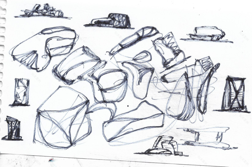 建筑草图丨Bozelos Panagiotis-13