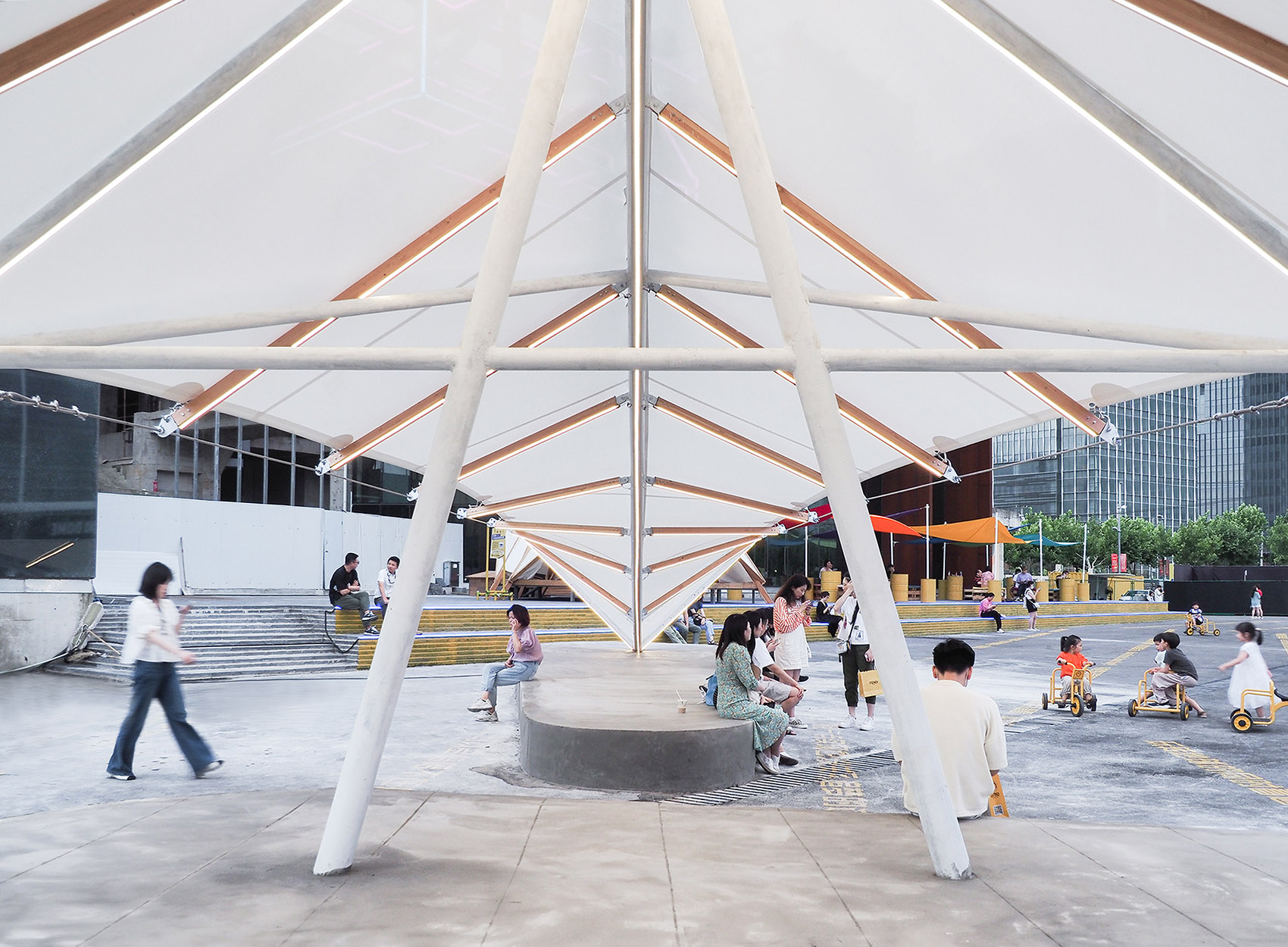 上海纸鸢亭装置丨中国上海丨同济大学建筑与城市规划学院-23