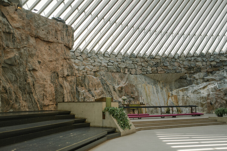 赫尔辛基 Temppeliaukio 教堂丨芬兰赫尔辛基丨Timo 和 Tuomo Suomalainen 兄弟-16