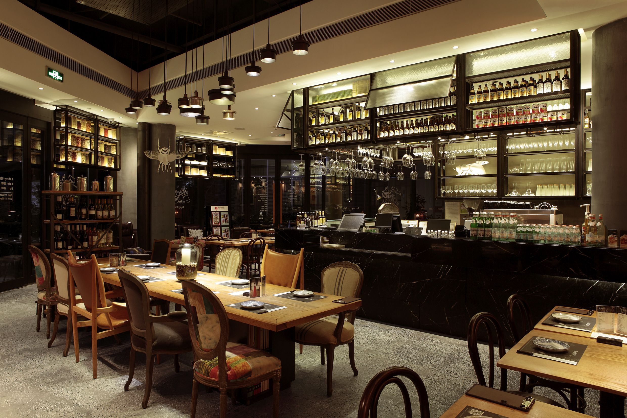 海上世界粤菜餐厅 | 冯志锋团队打造的美酒美食空间-7