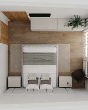 Quartos - ANA F.C | Projeto de Interiores
