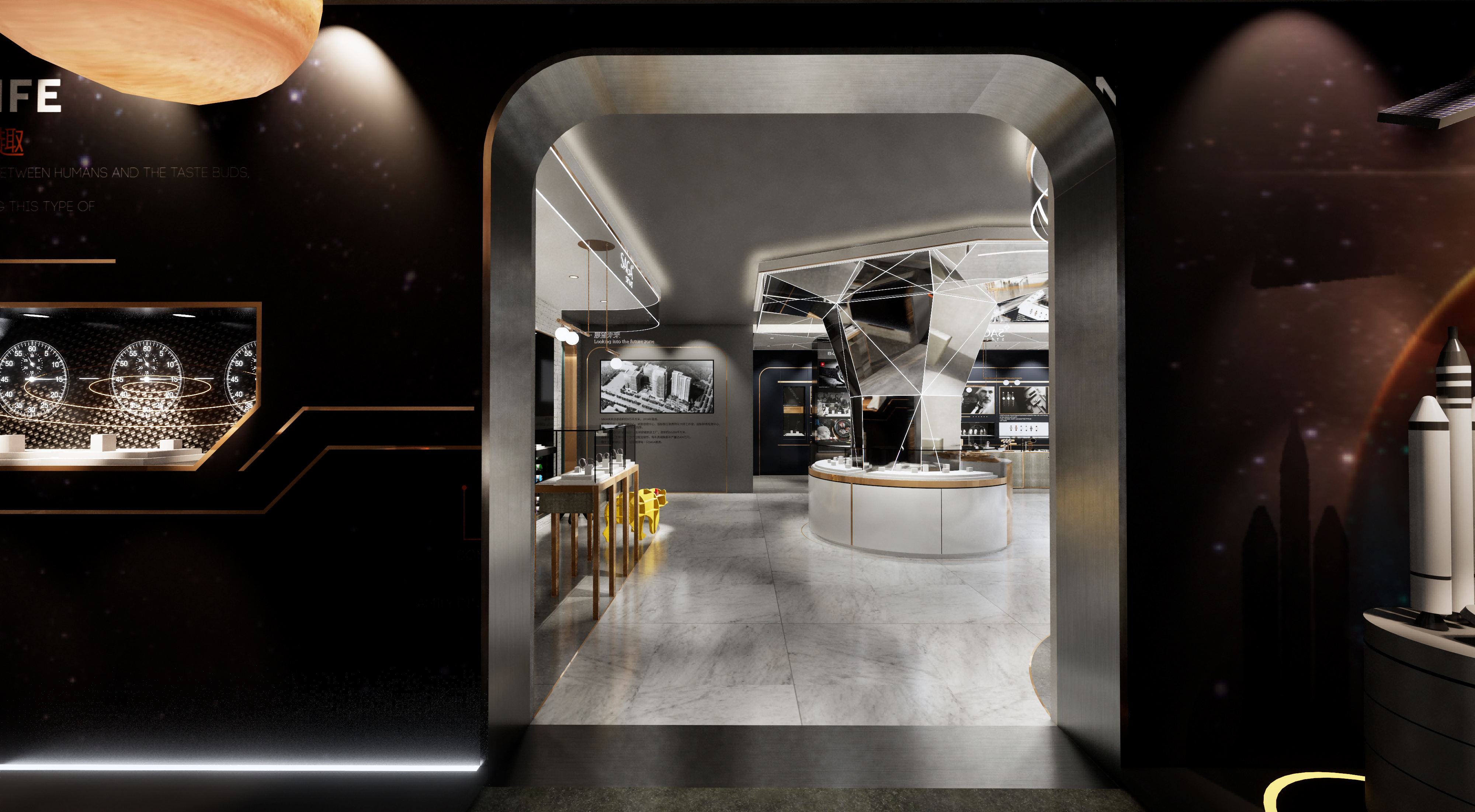 得利钟表体验展厅丨中国广东丨D&M店与面-41