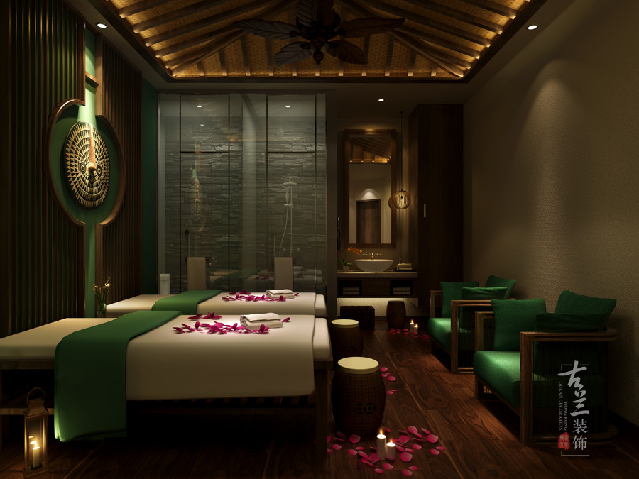 成都专业美容院装修设计成都美容院设计案例-8