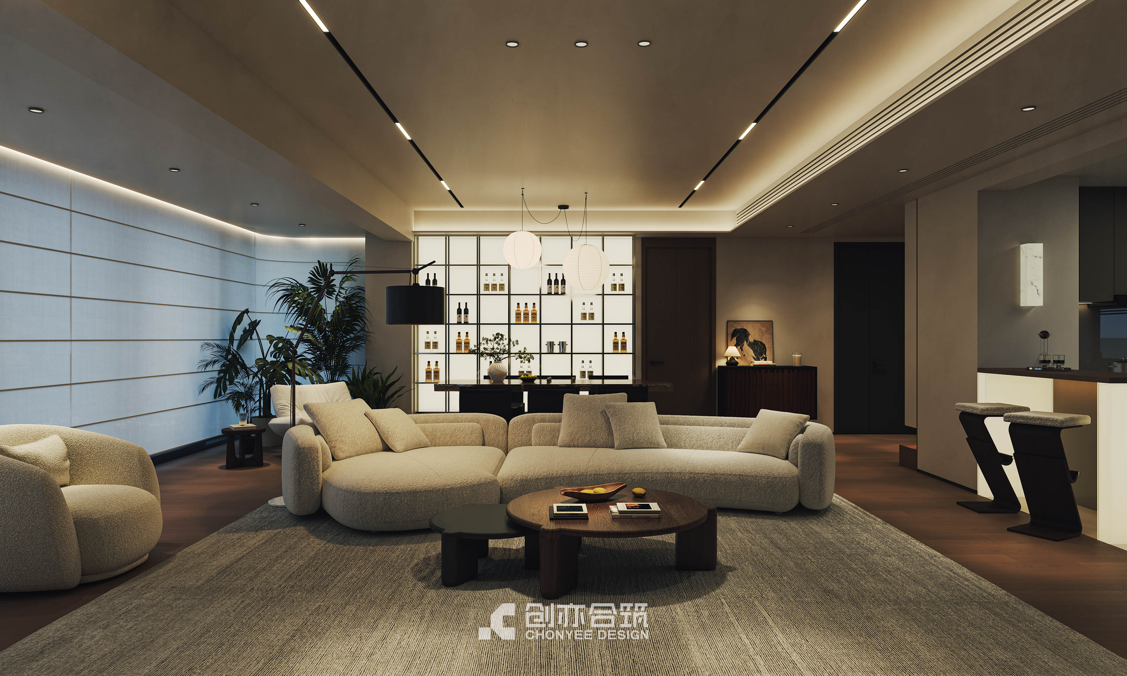 绿城凤起麓鸣215平丨中国长沙丨创亦合筑CHONYEE DESIGN-0