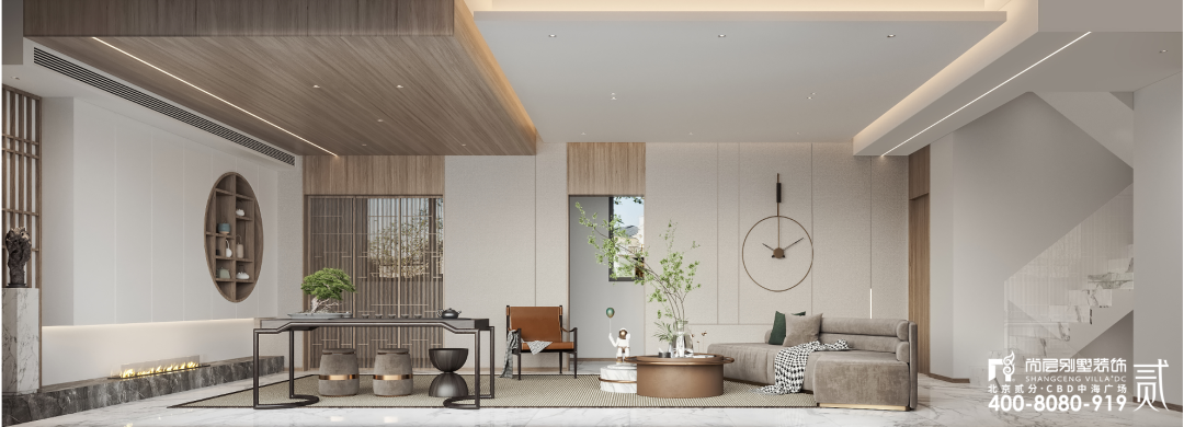 尚层贰分作品 | 禧瑞春秋900㎡合院别墅，这才是传统文化的精神内核~-14