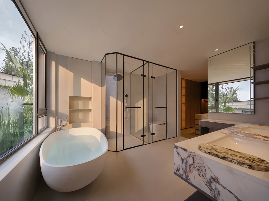 成都460㎡叠拼别墅:一个理想的家 · STUDIO·Y余颢凌设计丨中国成都丨STUDIO.Y室内设计事务所,尚舍家软装-43