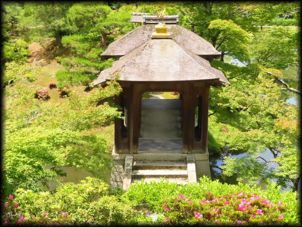 修学院离宫上离宫,隣雲亭与浴龍池-26