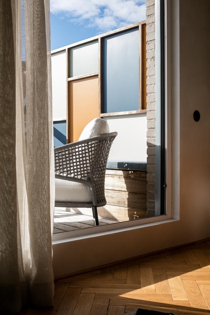 复古与现代完美融合的比利时公寓设计-31