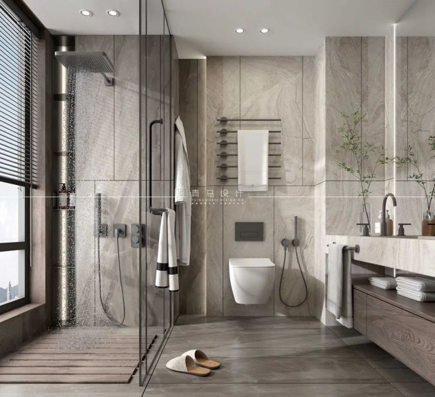 海德堡现代轻奢别墅设计丨青马别墅设计-29