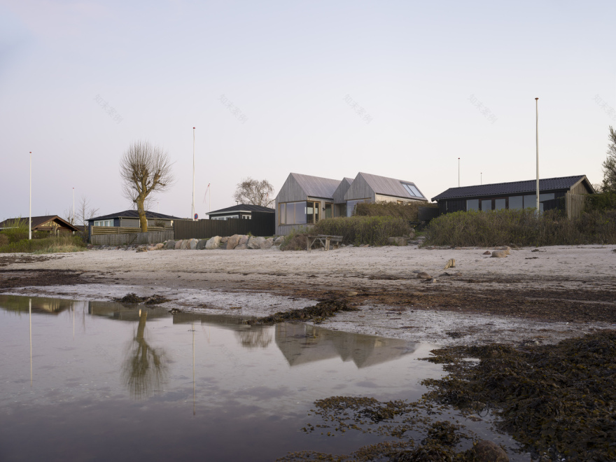 Strandvejen 35 夏日小屋丨Jesper Kusk Architects-1