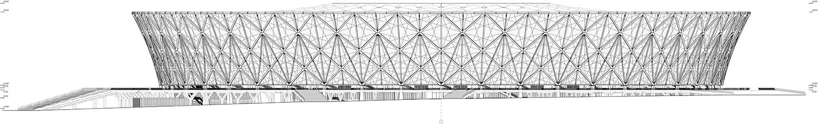 伏尔加格勒体育场，俄罗斯 / PI ARENA-85