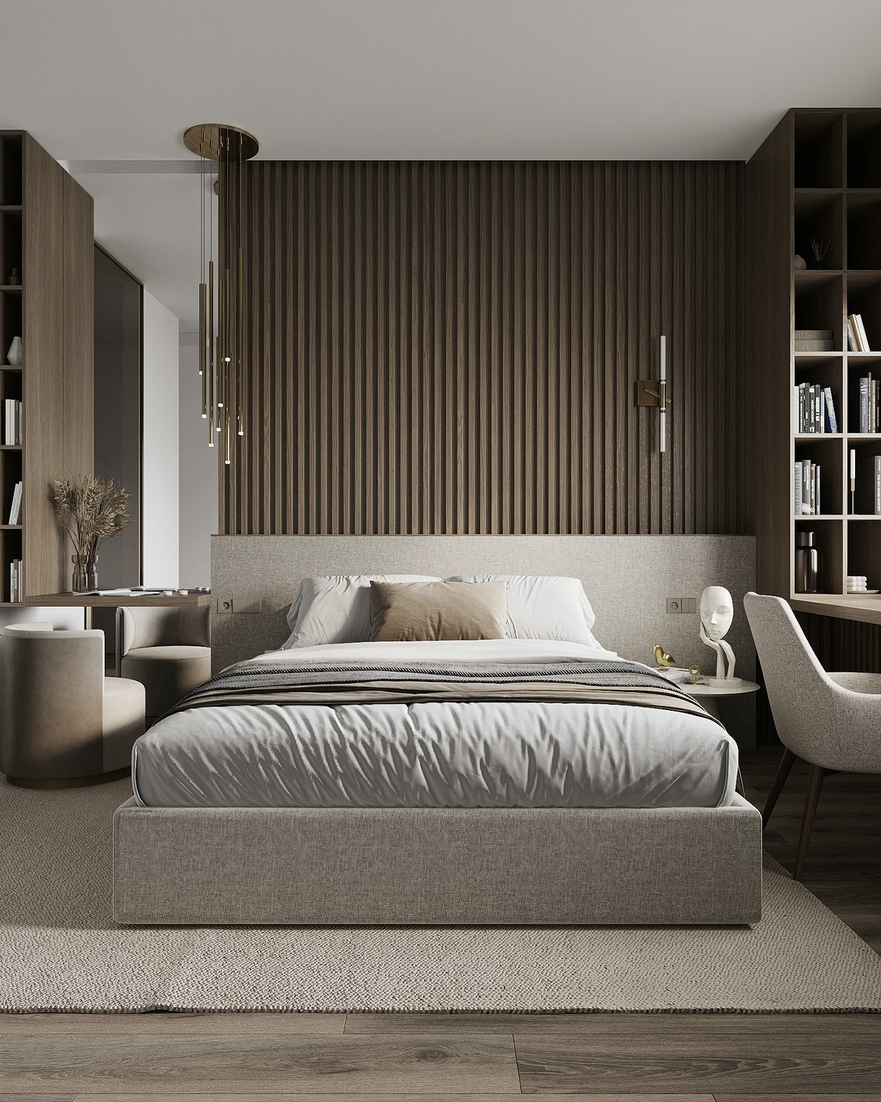 原木风公寓设计 这样的设计超有品位-7