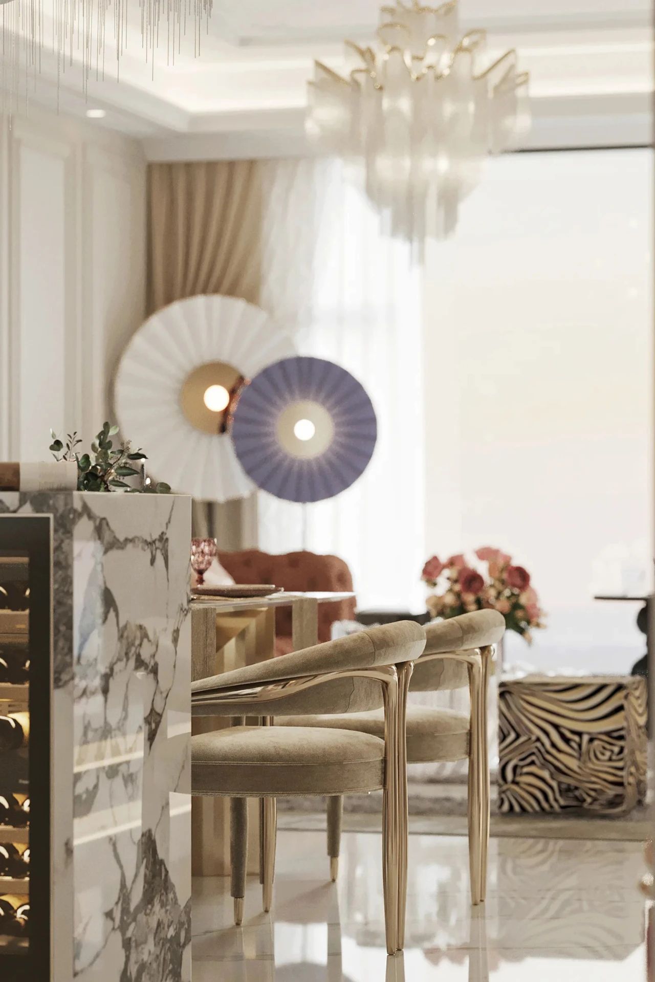 魔方空间丨上海256m²宝格丽公寓丨中国上海丨魔方空间设计-7