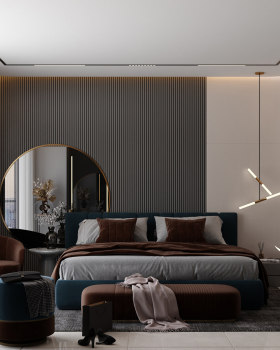 Modern Master Bedroom – Interior Design