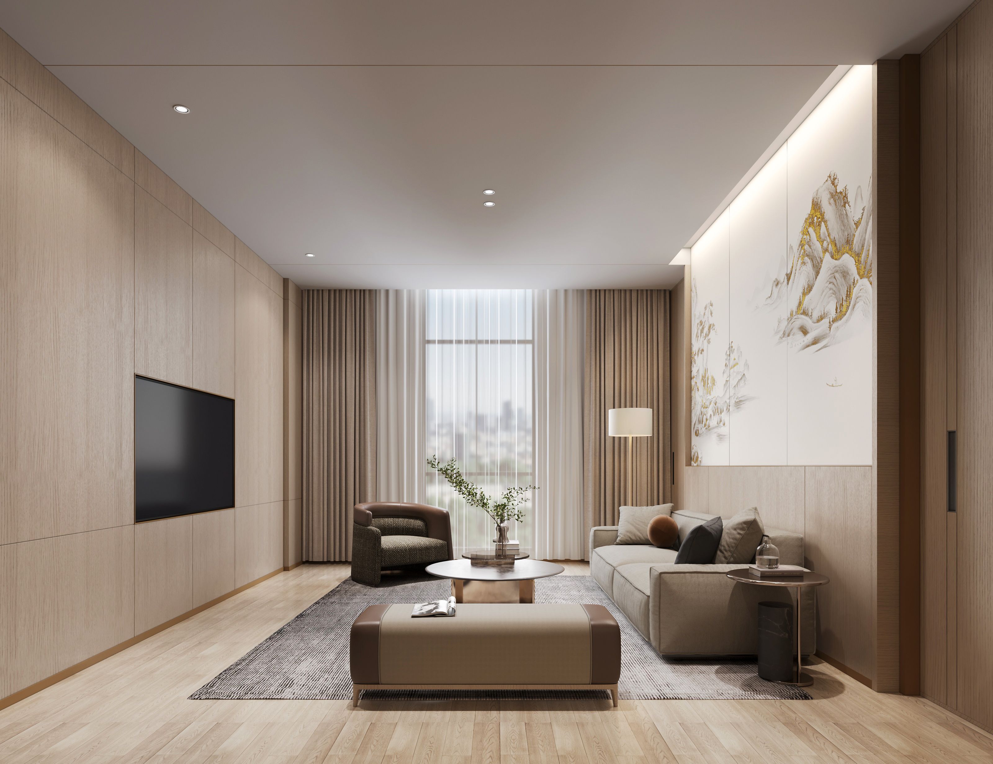 客餐厅及卧室等室内设计-10